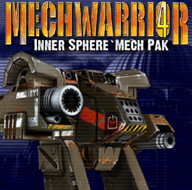 MechWarrior 4: Inner Sphere 'Mech Pak - pedn CD obal