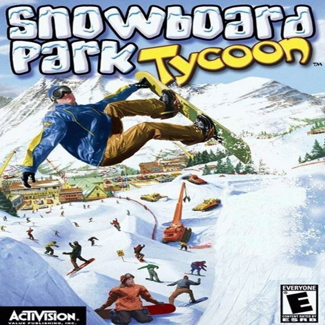 Snowboard Park Tycoon - pedn CD obal
