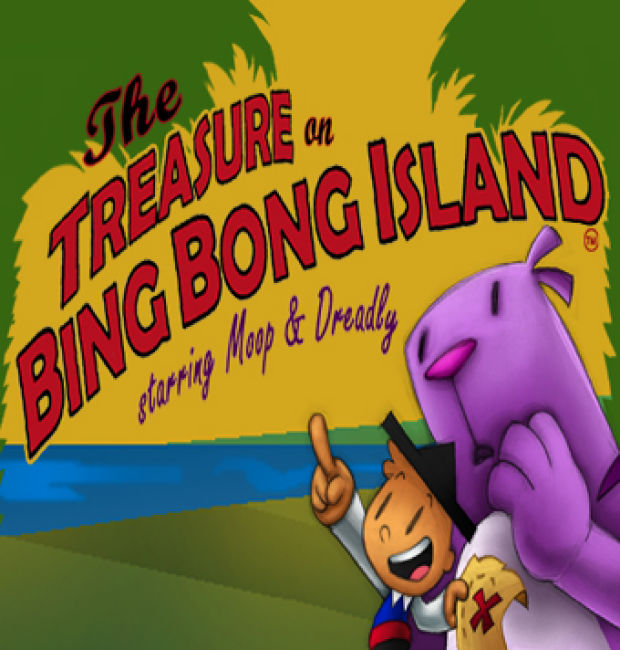 Moop & Dreadly: The Treasure on Bing Bong Island - pedn CD obal