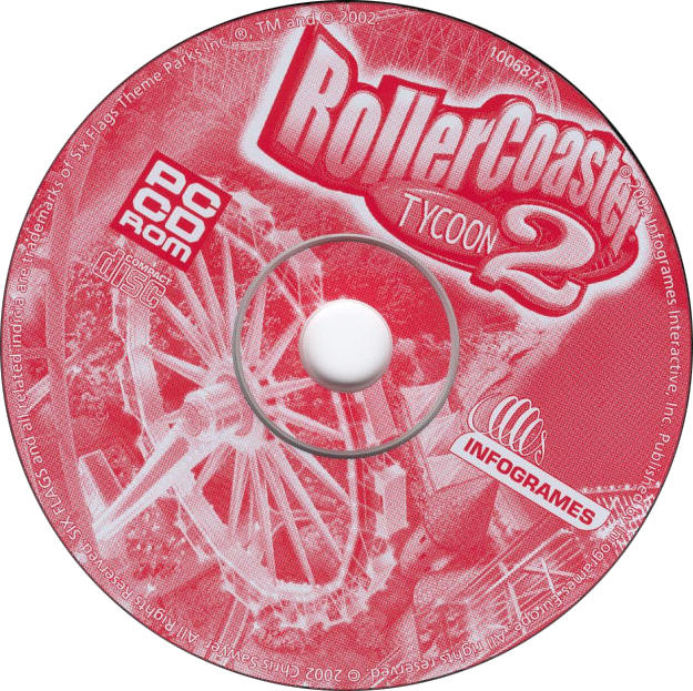 RollerCoaster Tycoon 2 - CD obal