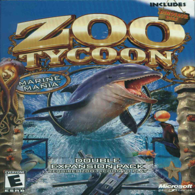Zoo Tycoon: Marine Mania - pedn CD obal