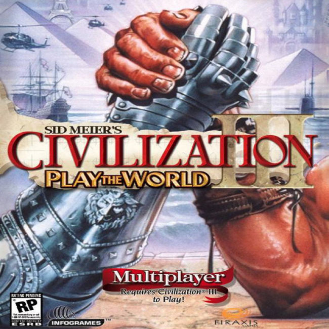 Civilization 3: Play the World - Multiplayer - pedn CD obal