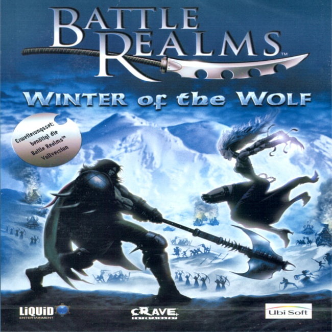 Battle Realms: Winter Of The Wolf - pedn CD obal