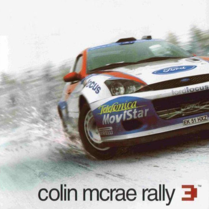 Colin McRae Rally 3 - pedn CD obal