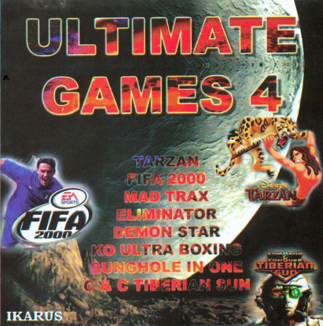 Ultimate Games 4 - pedn CD obal