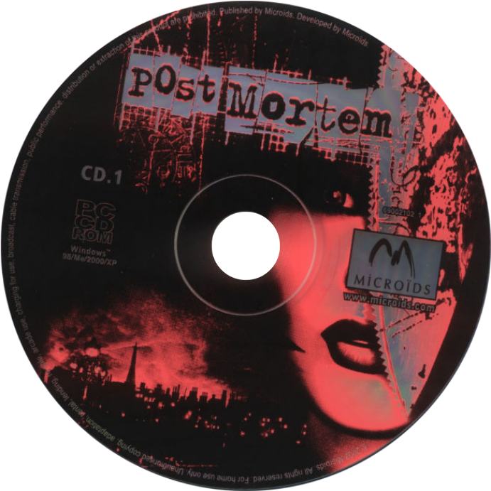 Post Mortem - CD obal