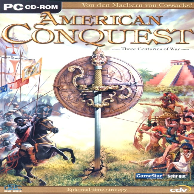 American Conquest: Three Centuries of War - pedn CD obal