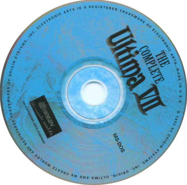 The Complete Ultima 7 - CD obal
