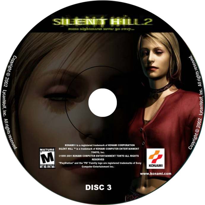 Silent Hill 2: Restless Dreams - CD obal 3