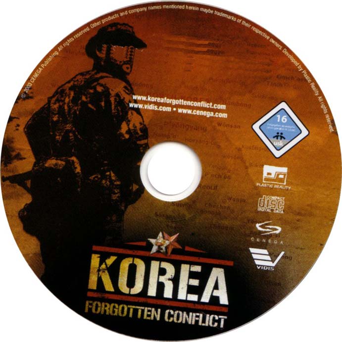 Korea: Forgotten Conflict - CD obal