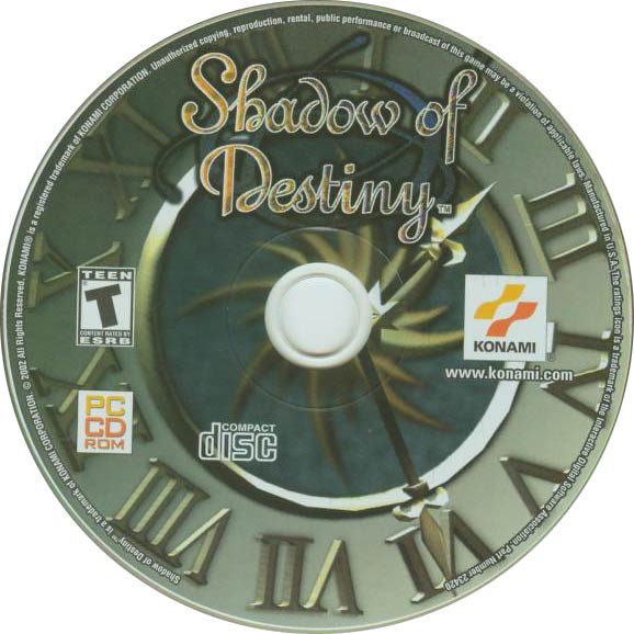 Shadow of Destiny - CD obal