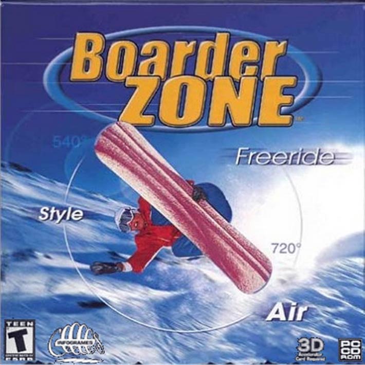 Boarder Zone - pedn CD obal