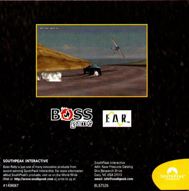 Boss Rally - pedn vnitn CD obal