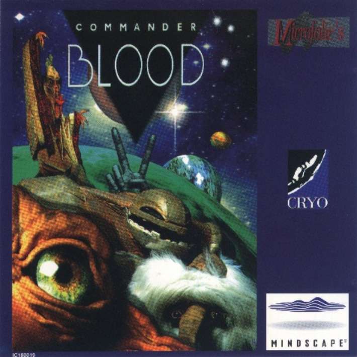 Commander Blood - pedn CD obal