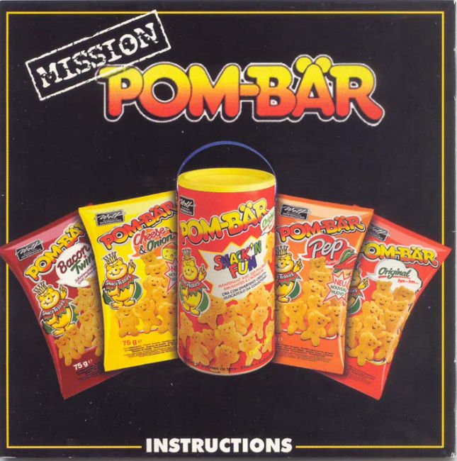 Mission Pom-baer - The Snack'n Run Game - pedn vnitn CD obal