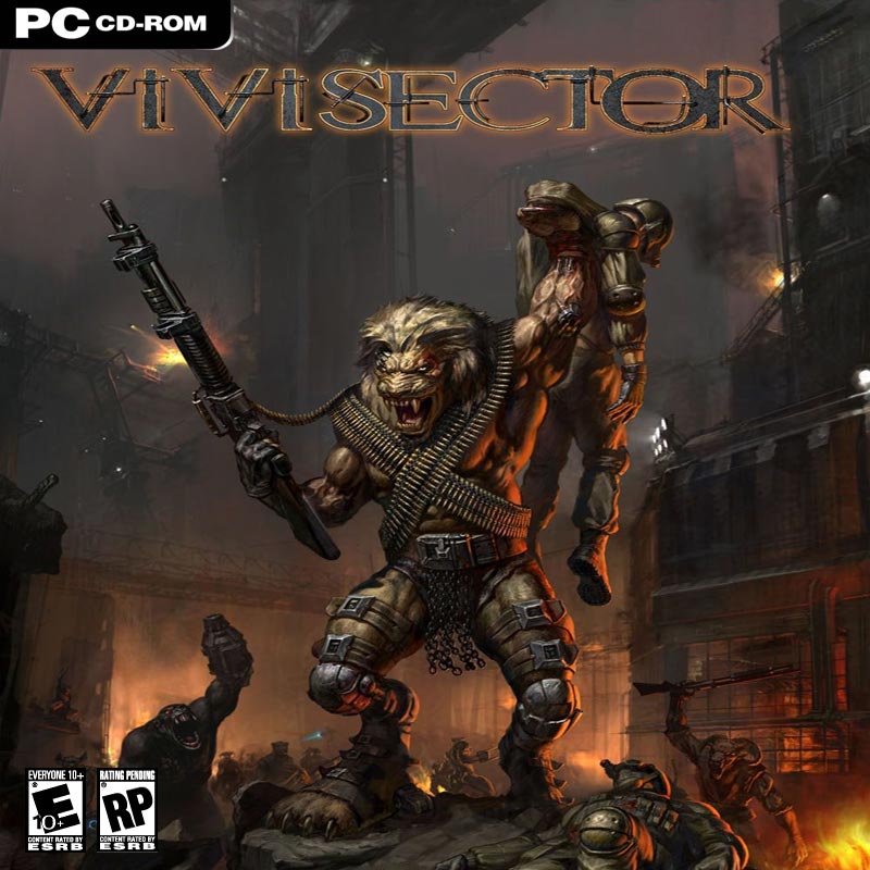 Vivisector: Beast Within - pedn CD obal 2
