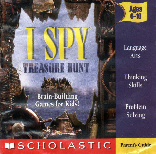 I Spy: Treasure Hunt - pedn CD obal
