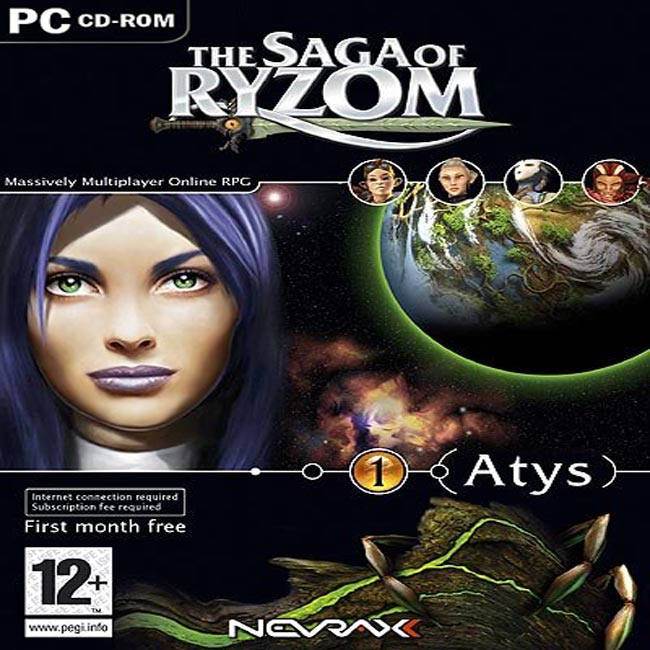 The Saga of RYZOM - pedn CD obal