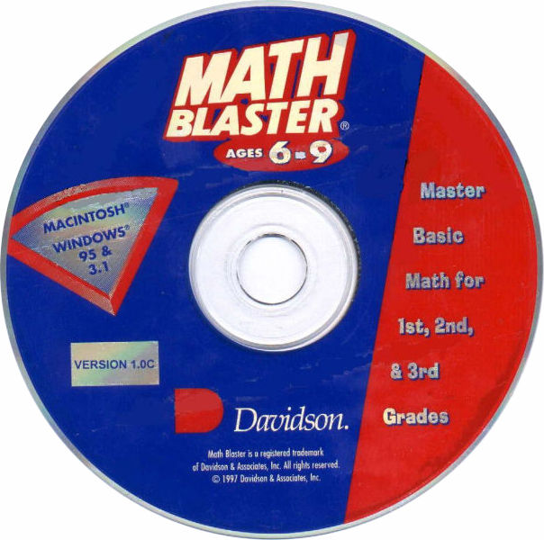 Math Blaster: Ages 6-9 - CD obal