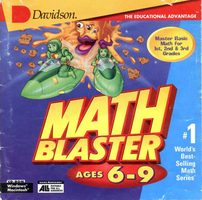 Math Blaster: Ages 6-9 - pedn CD obal