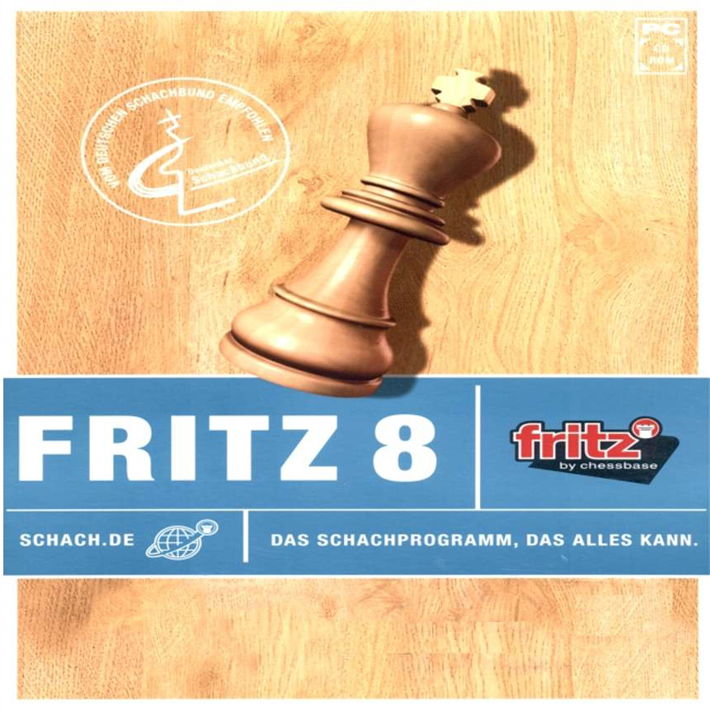 Fritz 8 - pedn CD obal