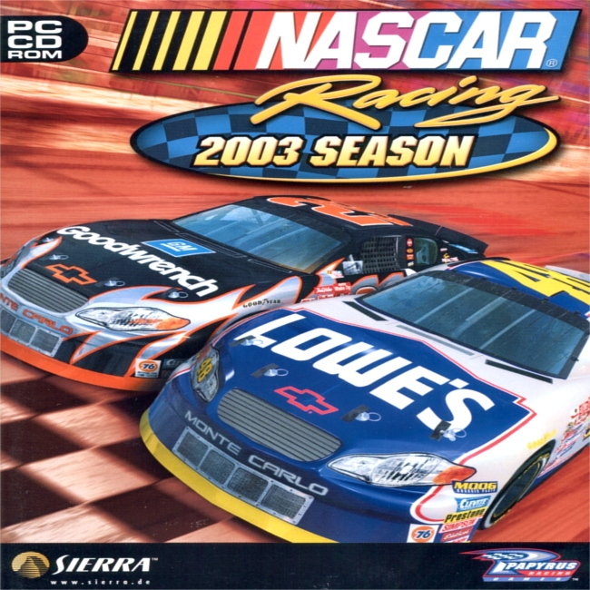 Nascar Racing 2003 Season - pedn CD obal