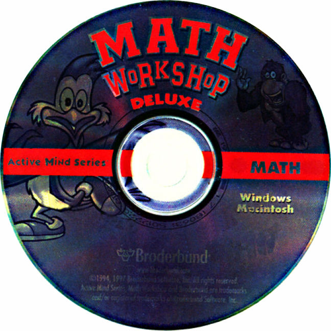 Math Workshop Deluxe - CD obal