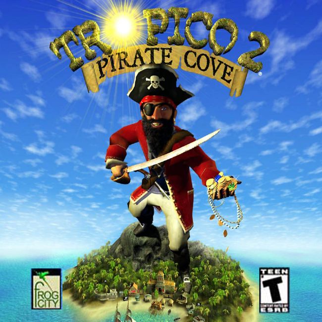 Tropico 2: Pirate Cove - pedn CD obal