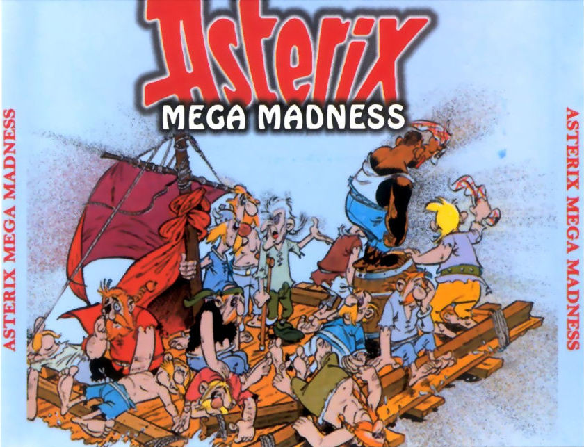 Asterix: Mega Madness - zadn CD obal