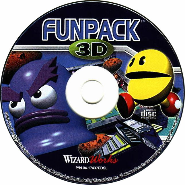 Funpack 3D - CD obal