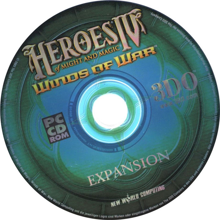 Heroes of Might & Magic 4: Winds of War - CD obal