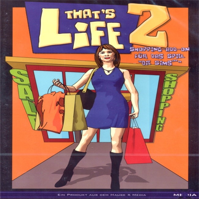 The Sims: That's Life 2 - pedn CD obal