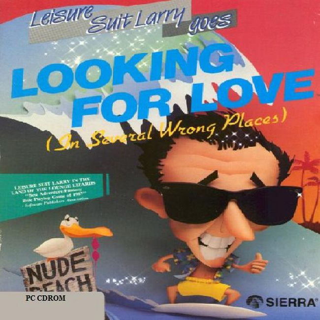 Leisure Suit Larry 2: Goes Looking for Love - pedn CD obal