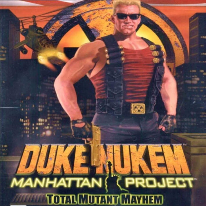 Duke Nukem: Manhattan Project - Total Mutant Mayhem - pedn CD obal