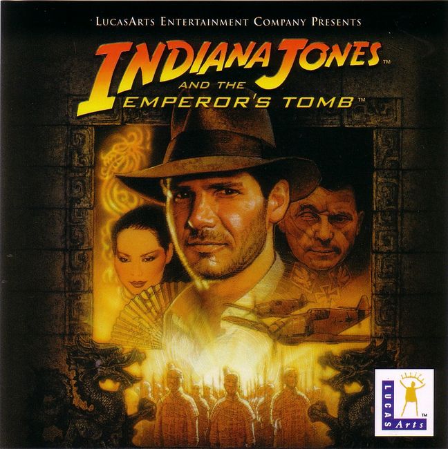 Indiana Jones and the Emperor's Tomb - pedn CD obal