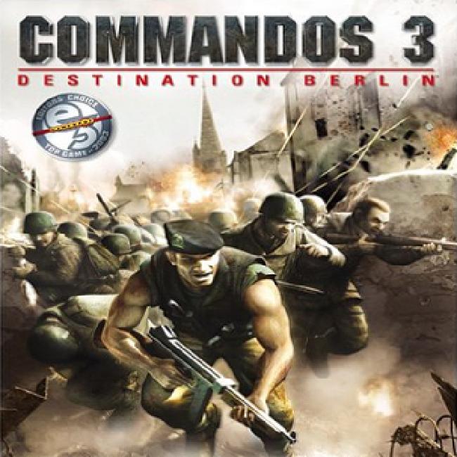 Commandos 3: Destination Berlin - pedn CD obal 2