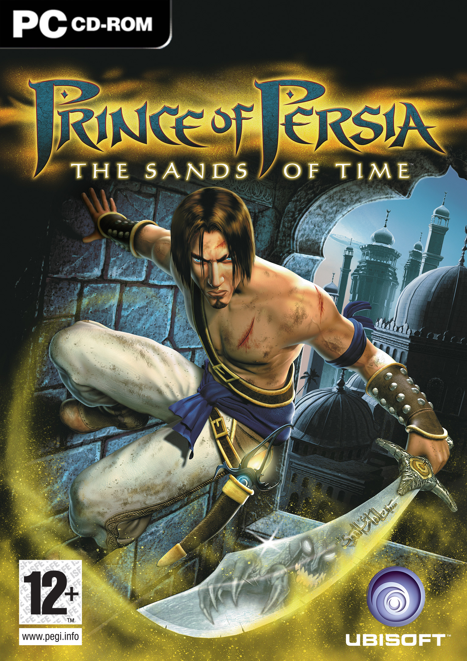 Prince of Persia: The Sands of Time - pedn DVD obal