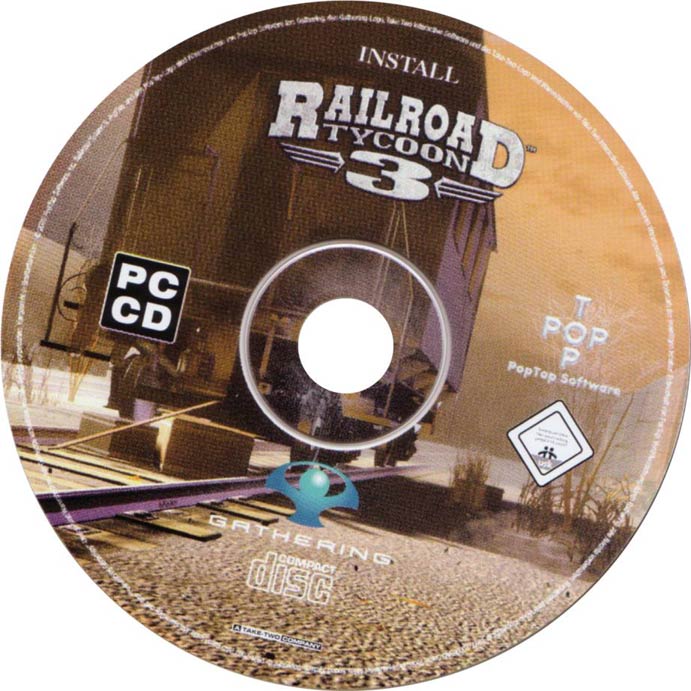 Railroad Tycoon 3 - CD obal