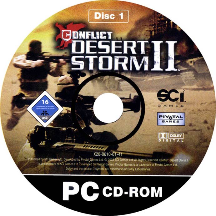 Conflict: Desert Storm 2: Back to Baghdad - CD obal