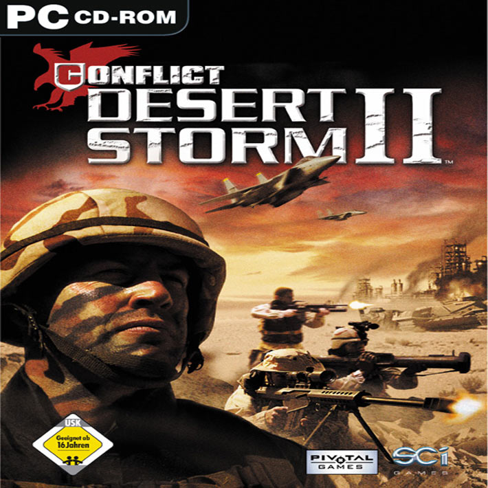 Conflict: Desert Storm 2: Back to Baghdad - pedn CD obal