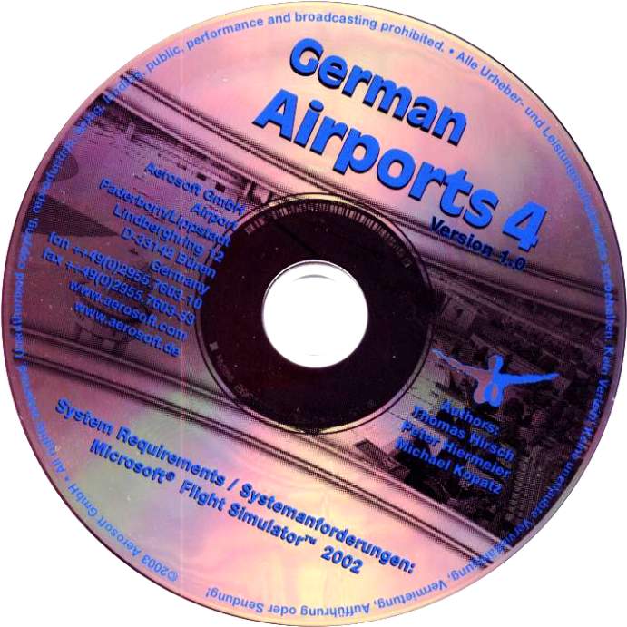 German Airports 4 - CD obal