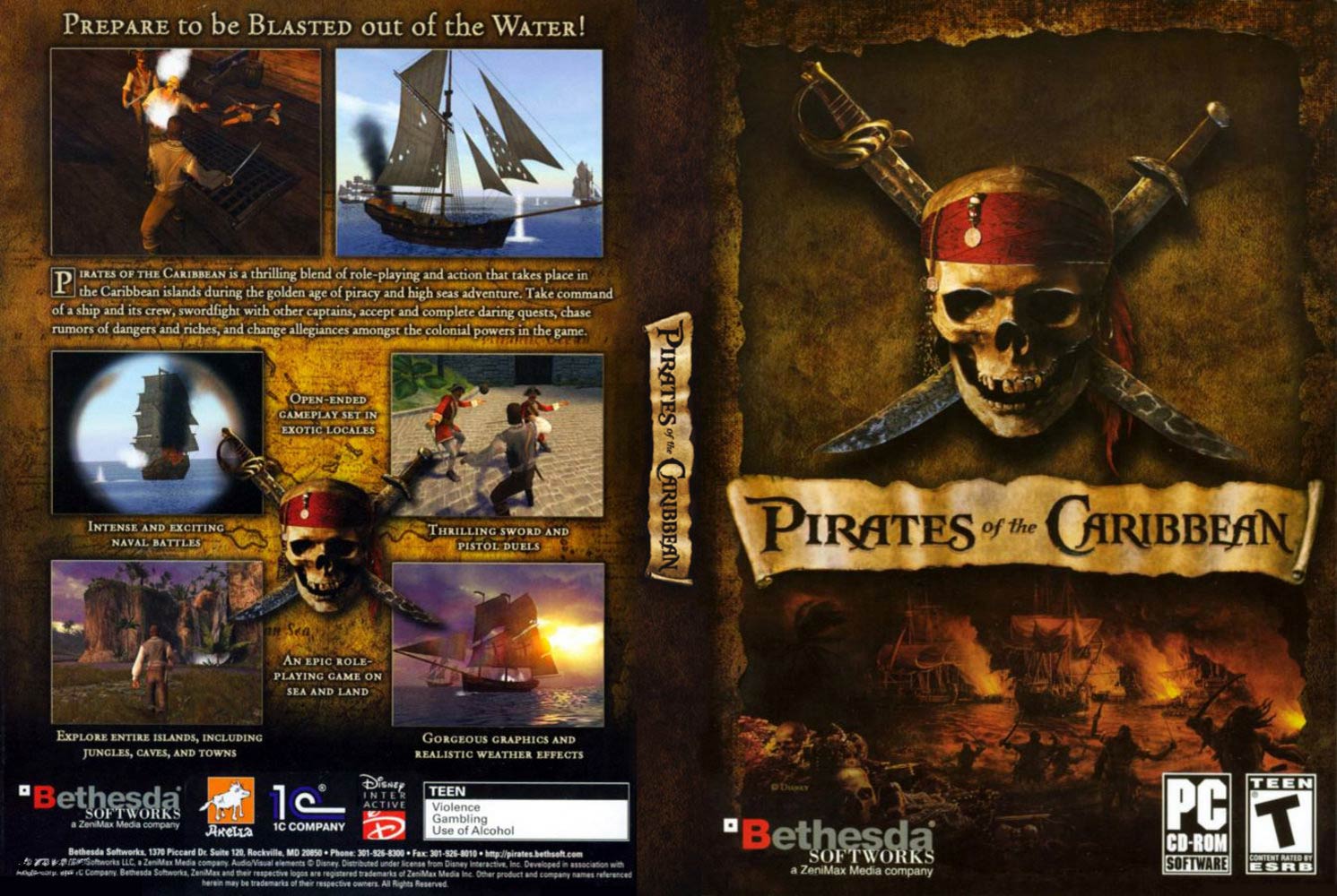 Pirates of the Caribbean - DVD obal