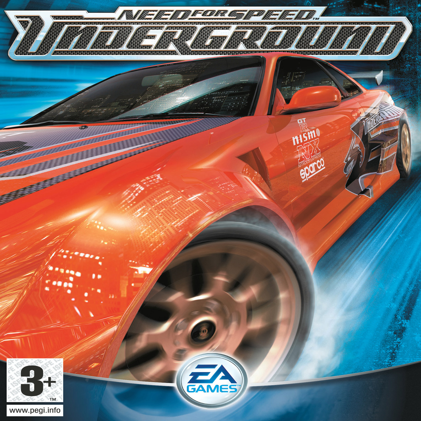 Need for Speed: Underground - pedn CD obal