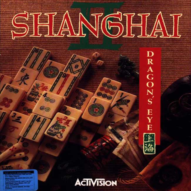 Shanghai 2: Dragon's Eye - pedn CD obal