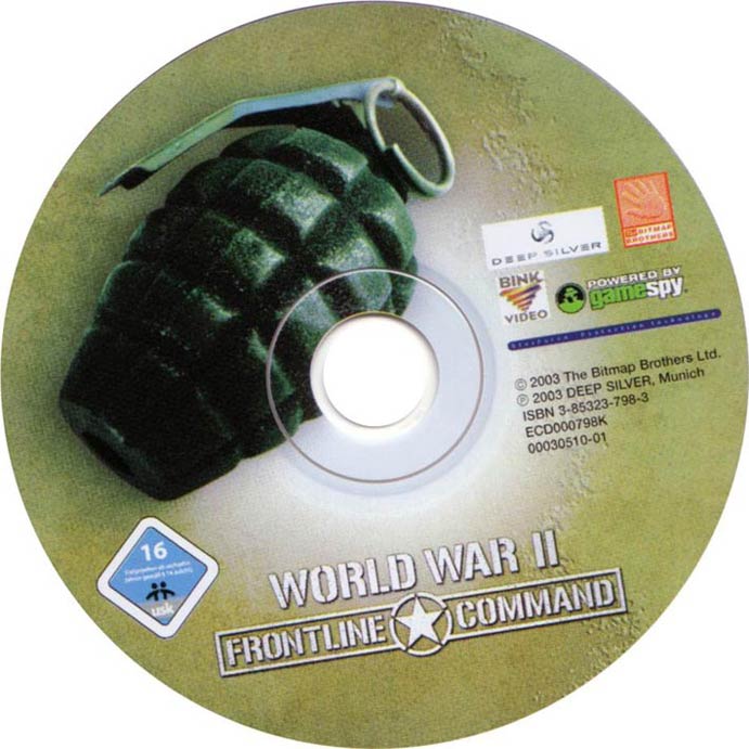 World War II: Frontline Command - zadn CD obal