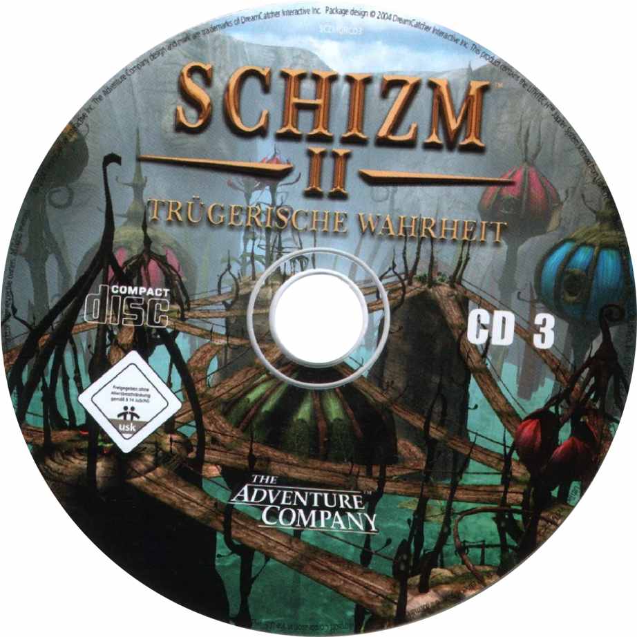 Schizm 2: Chameleon - CD obal 3