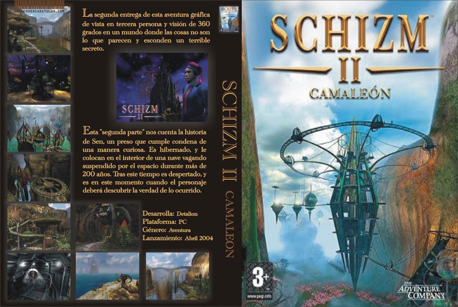 Schizm 2: Chameleon - DVD obal