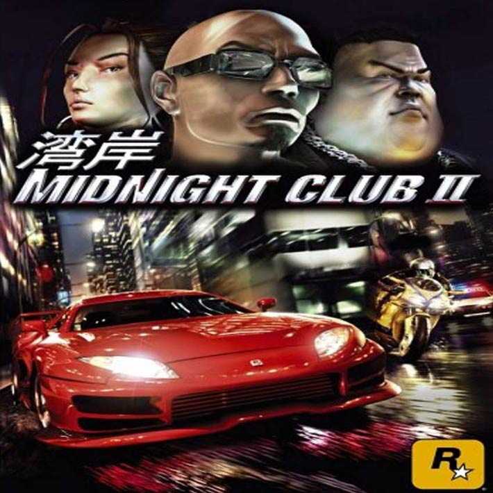 Midnight Club 2 - pedn CD obal
