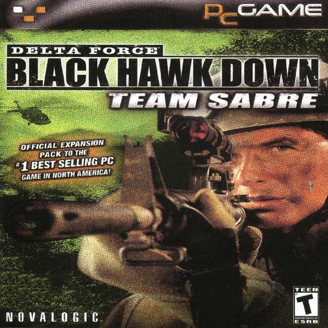 Delta Force: Black Hawk Down - Team Sabre - pedn CD obal
