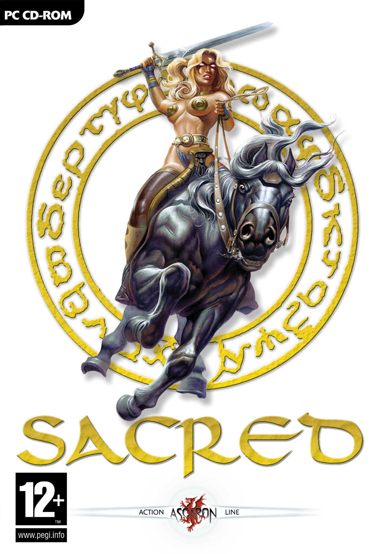 Sacred - pedn DVD obal